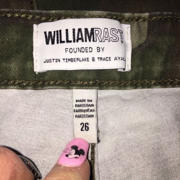 William Rast Cargo Jane Skinny Camo Pants Size 26 Camoflauge - Picture 5 of 14